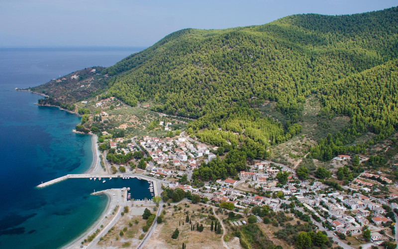 Skopelos, Port of Neo Klima